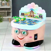 Machine de jeu de hamster de marteau de souris de frappe d'arcade à jetons d'enfants de haute qualité