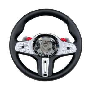 Volante Deportivo YLC de Alta Calidad con Franjas Rojas para <span class=keywords><strong>BMW</strong></span> F10 F30 F20 F31 F36 M3 M5 M6 F15 F22, Accesorios para Automóviles - Product Image 4