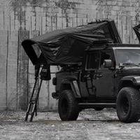 ADA OVERLAND Carpa de Techo Rígida de Aluminio, Gran Espacio, Súper Ligera, Apertura Lateral, Impermeable y Anti-UV, para Camping