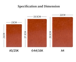 Cuaderno de Tapa Dura Cosido con Hilo, Tamaño Personal, A4, con Páginas Rayadas, Papel Sin Madera de 80g, Impermeable, con Logotipo Personalizado e Impresión UV - Product Image 5
