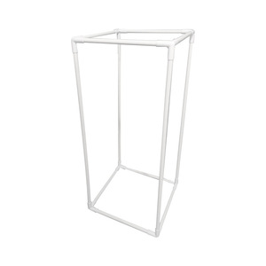 Shower <b>Curtain</b> Pole Round PVC Adjustable Removable Assembly Home Bathroom Use - Product Image 1