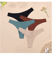 Sous-vêtements invisibles sans couture, sans démarcation, pour robes moulantes, pantalons de yoga, culottes confortables pour l'entraînement quotidien