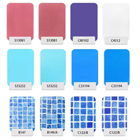 Revestimiento para Piscinas de Fábrica, Película Personalizada para Piscinas, Anti-cloro, Anti-envejecimiento, Diseño de Ondas de Agua, Mosaico, Grosor de 1.5mm y 1.65mm, Revestimiento Antideslizante para Piscinas