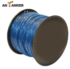 <span class=keywords><strong>Fil</strong></span> de <span class=keywords><strong>coupe</strong></span> en nylon bleu rond de <span class=keywords><strong>4</strong></span> <span class=keywords><strong>mm</strong></span>, bobine de 3 lb, haute résistance, compatible avec la plupart des machines pour l'entretien des pelouses et des jardins - Product Image 2