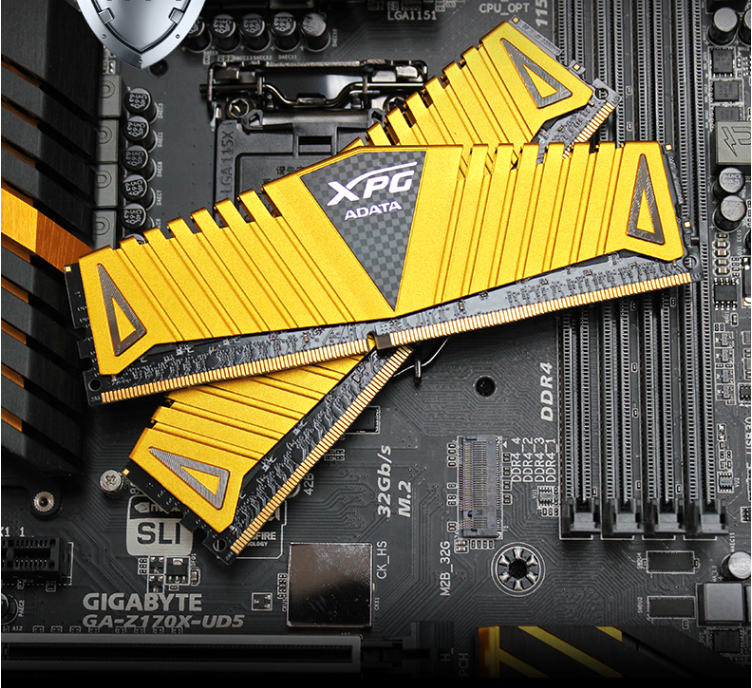 ADATA XPG Z1 PC4 16GB DDR4 3200 MHz PC Gold Memory DIMM 288-pin