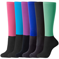 Fun Fashion Femmes Hommes Crew Compression Equestrian Sport Active Riding Chaussettes