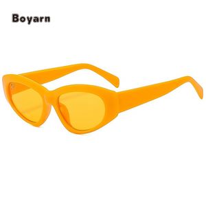 Gafas De Sol Boyarn Steampunk Y2K al por mayor, gafas De Sol privadas <span class=keywords><strong>Lbel</strong></span> UV400 con montura pequeña para mujer, gafas De Sol irregulares para hombre, Gafas De Sol - Product Image 1