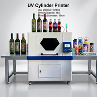 Imprimante UV Cylindrique 360 Degrés G5i G6 pour Bouteilles, Tasses et Boîtes – Machine d'Impression UV Personnalisée