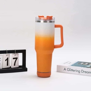 Taza Térmica Personalizada de 40oz con Altavoz Bluetooth, de Acero Inoxidable 304, Doble Pared, Aislamiento al Vacío, Antiderrames, para Coche - Product Image 4