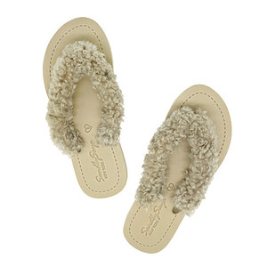 Ciabatte infradito piatte Teddy Shearling - Product Image 5