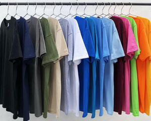 Maglietta Unisex con Logo personalizzato in 100% semplice maglietta di cotone in cotone - Product Image 2