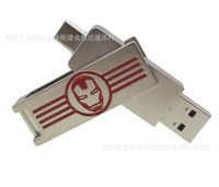 Flash drive usb 2.0 3.0 logam tahan air, flash drive pedang bentuk logam kustom