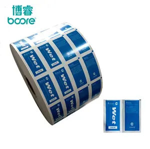 Color Composite Roll Shape 4 Layer Hot Style Competitive Price Alcohol Prep Pad Packaging Aluminum Foil Paper