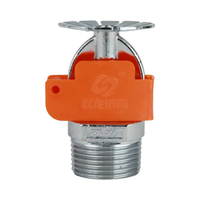 Tête de sprinkler incendie suspendue DN20 Q5, filetage en acier inoxydable, décharge d'eau K115 68 ℃   Têtes de sprinklers anti-incendie