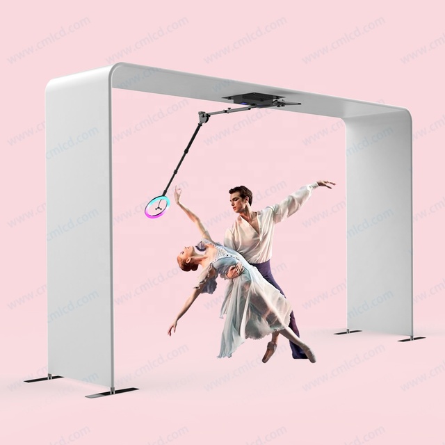New Arrival Photobooth 360 Professionnel Round 360 Degree Party Video Camera Photo Booth Photography Spinning Platform