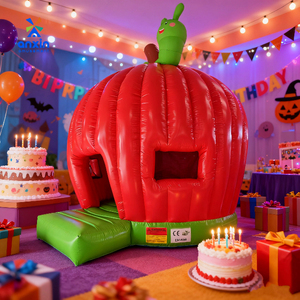 Bền Tính di động Apple <span class=keywords><strong>Inflatable</strong></span> <span class=keywords><strong>Bouncer</strong></span> PVC chất lượng thương mại nhanh chóng inflationfor sinh nhật công ty Dã Ngoại - Product Image 4