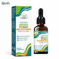 Multivitamines pour enfants, vitamines liquides pour tout-petits, gouttes pour enfants, soutien immunitaire et bien-être général