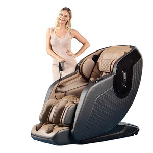 Venta al por mayor <span class=keywords><strong>de</strong></span> lujo inteligente AI factura Dropshipping tailandés <span class=keywords><strong>Shiatsu</strong></span> silla <span class=keywords><strong>de</strong></span> <span class=keywords><strong>masaje</strong></span> <span class=keywords><strong>de</strong></span> cuerpo completo gravedad cero sillón eléctrico barato - Product Image 1