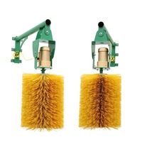 Sikat Rol Otomatis Aktif Sensor, Bulu Nilon Kuning (600-1000mm) Diameter 170-500mm untuk Badan Sapi, Pasokan Pabrik