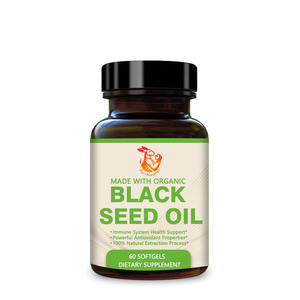 Suplementos Herbales Naturales al por Mayor de Fábrica con Aceite de Semilla de Comino Negro Orgánico, Cápsulas Blandas de Aceite de Semilla Negra para el Sistema Inmunológico - Product Image 1