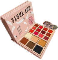 Palette de Fards à Paupières Personnalisée Longue Durée, 78 Couleurs Chaudes, 5 Niveaux, Effets Nacrés, Mats et Brillants, Maquillage en Gros