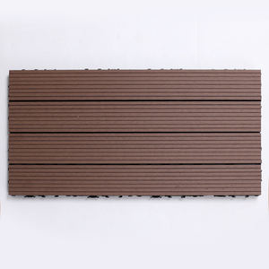 Dalles de revêtement de sol WPC antidérapantes pour extérieur, les plus vendues par le fournisseur, pour l'ingénierie et la construction - Product Image 2