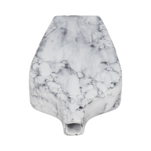 Vaso in ceramica effetto marmo per decorazione soggiorno, centrotavola e complemento d'arredo - Product Image 6