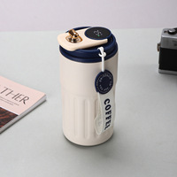 Portable 316 Acier Inoxydable Café Thermos Tasse Affichage Intelligent De La Température Haute-Recherche Moderne Souvenir Boire Direct