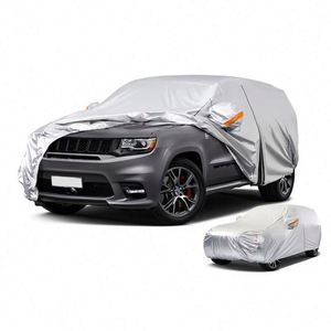 Housse de voiture imperméable de haute qualité avec logo, protection UV, vente chaude, cadeaux promotionnels personnalisés - Product Image 6