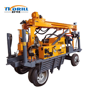 Impianto di Perforazione Idraulico Portatile YK Montato su Rimorchio per Trivellazione di Pozzi d'Acqua Profondi 300m 500m 600m in Vendita - Product Image 1