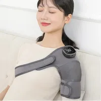 3-in-1 Kabelloses Elektrisches USB-Massagegerät für Ellbogen und Knie mit Vibrationsmassage und Schulterstütze