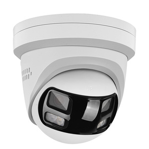 Cámara de Red Tipo Torreta Fija Panorámica con Detección de Movimiento por IA, Luz Híbrida Inteligente de 8 MP, Audio Bidireccional, DS-2CD3381G2P-LIUF/SL - Product Image 2