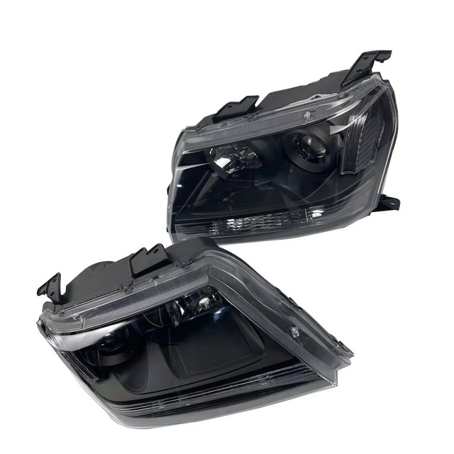 A Pair Headlights for Suzuki GRAND VITARA Head Lammp 35120-65J10 35320-65J10 2005 to 2011 Black