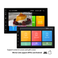 Autoradio android, Dvd, Gps, lecteur Cassette, universel, 2 Din, vente en gros, pour voiture