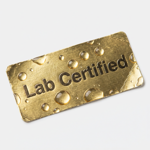 Etiquetas de Lujo para Polvo Liofilizado NMN, Pegatinas Personalizadas de Lámina Dorada y Plateada para Frascos Antienvejecimiento - Product Image 2