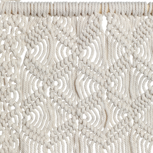 Tapisserie rectangulaire en jute tissée à la main, macramé, décoration murale pour chambre à coucher, salon, salle de bain - Product Image 4