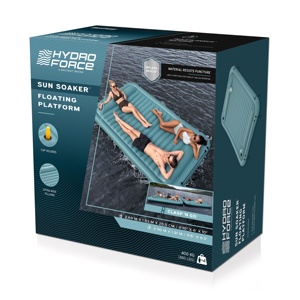 <span class=keywords><strong>Bestway</strong></span> 43542 <span class=keywords><strong>gonfiabile</strong></span> grande tappetino galleggiante Hydro Force Sun Soaker <span class=keywords><strong>gonfiabile</strong></span> grande piattaforma galleggiante per 4 persone 2.69 m - Product Image 6