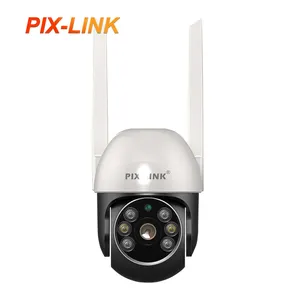 PIX-LINK新型智能摄像头3MP/4MP Wifi智能双向对讲自动跟踪全高清IP智能WiFi安全PTZ圆顶摄像头