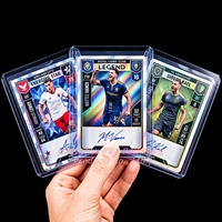 Impression personnalisée de cartes à collectionner de football, pochettes de protection, cartes de football holographiques, impression de cartes de sport autographiées