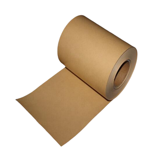टेप लाइनर के लिए ब्राउन क्राफ्ट सिलिकॉन रिलीज पेपर सिलिकॉन लेपित क्राफ्ट पेपर जंबो रील - Product Image 4
