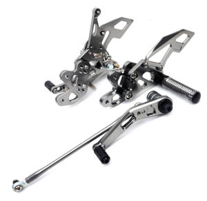 Appui-pied arrière de moto en alliage d'aluminium CNC pour SUZUKI <span class=keywords><strong>GSXR</strong></span>, SET de haute qualité, repose-pieds, pour <span class=keywords><strong>GSXR</strong></span> <span class=keywords><strong>600</strong></span>, 750, 2022, 2021, 2020, 2019, 2018 et <span class=keywords><strong>2017</strong></span> - Product Image 4