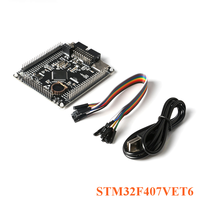 STM32F407VET6 STM32F407ZGT6 STM32 Sistema ARM Core Board STM32F407 Placa DE DESARROLLO F407 Placa de aprendizaje de un solo chip de 2/2"