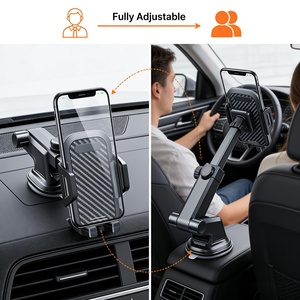 Nouveau support 3-en-1 2026 à ventouse puissante et pince d'aération <span class=keywords><strong>pour</strong></span> tableau de bord et pare-brise avec rotation à 360° °   Support de <span class=keywords><strong>bras</strong></span> rotatif <span class=keywords><strong>pour</strong></span> smartphones - Product Image 4