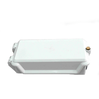 Boîtier téléphonique extérieur Melontel MT-3027 gris en plastique pour 10 lignes, certifié ISO9001 - Grande Vente
