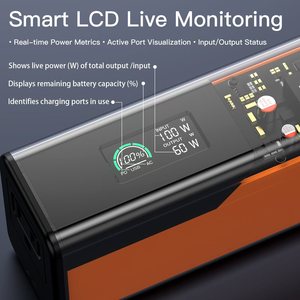 Estación de Energía Portátil Completa de 100W, Sistema de Almacenamiento de Energía con Batería Alimentada por Energía Solar, Kits de Energía Solar - Product Image 5