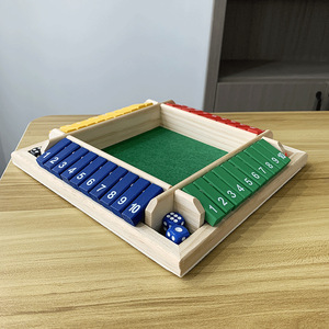 Wooden Number Flip Board Game 2 Players Educational Toy For Children Parent Child Family Fun Party Game - Product Image 3