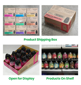 200g Luxe Écologique Maison Hôtel Décor Nouveau Design Éliminateur D'odeurs Déodorant Gel Voiture Parfum Vanille Ambre Oud Désodorisant - Product Image 2