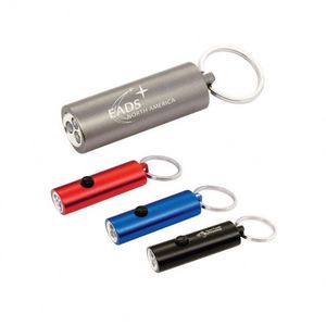 Mini LED Keychain Flashlight-Super Bright Aluminum Alloy Torch White <b>Light</b> Ag3 Battery Outdoor <b>Emergency</b> Promotional Use Custom - Product Image 4