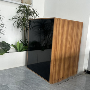 Scarpiera Girevole Salvaspazio Multistrato Portatile per Soggiorno, Mobile Contenitore in <span class=keywords><strong>Legno</strong></span> da Terra o da Ingresso - Product Image 3