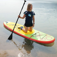 Prix de gros Paddle Board avec tous les accessoires 8'10lft Paddle Board gonflable pour les femmes